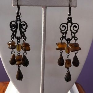 Vintage look dangly earrings